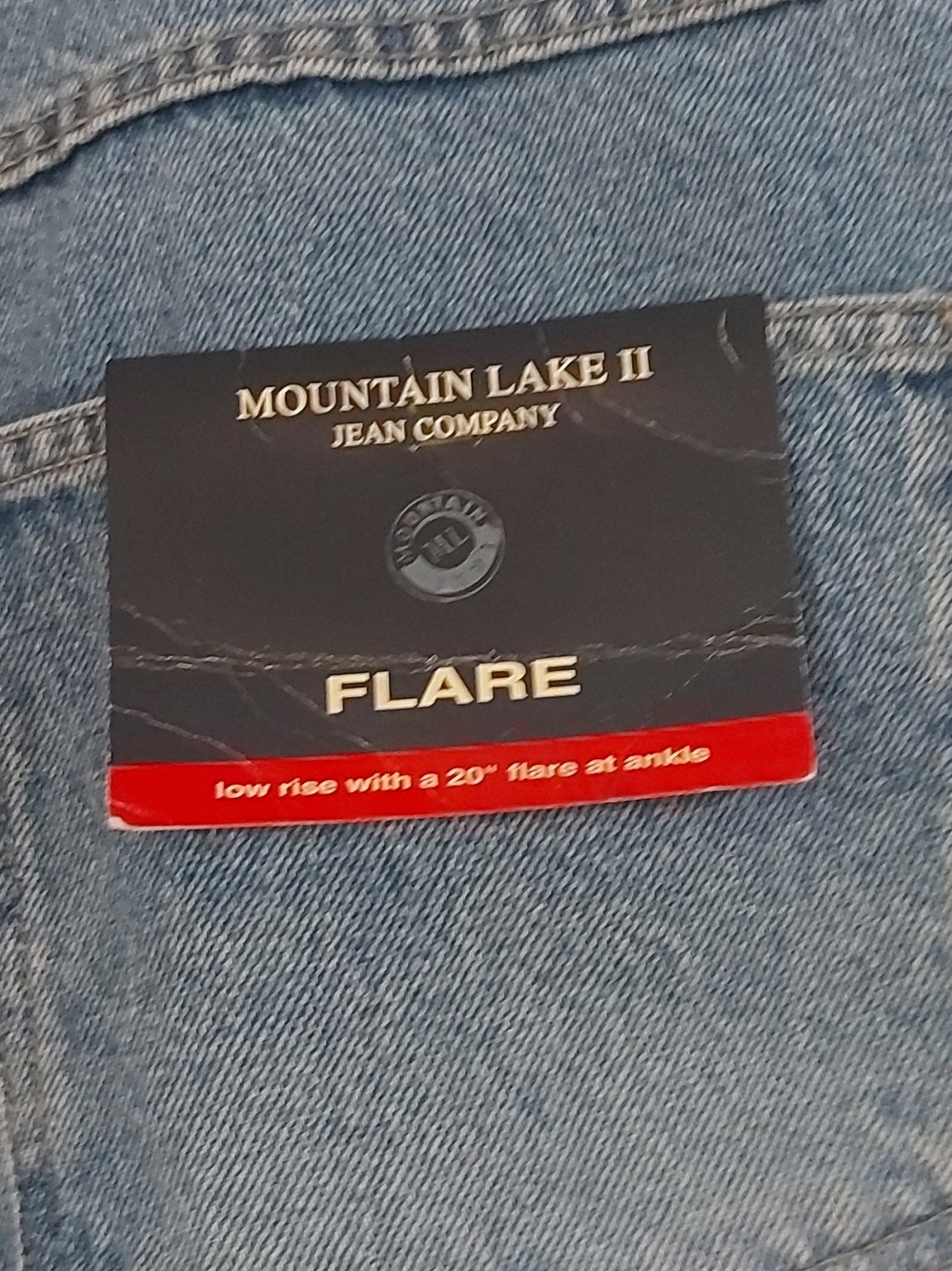 Mountain Lake Men's Blue Flare Jeans